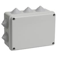 купить Коробка 150*110*70 прямоугольник серый IP44 КМ41241  в Самаре Коробка 150*110*70 прямоугольник серый IP44 КМ41241