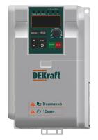 купить Преобразователь частоты 2,2-3,7кВт 3ф 380В DEKV060 DEKraft с торм. модулем в Самаре Преобразователь частоты 2,2-3,7кВт 3ф 380В DEKV060 DEKraft с торм. модулем