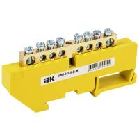 купить Шина нулевая 6*9 8 отв на DIN-изол Ж в Самаре Шина нулевая 6*9 8 отв на DIN-изол Ж