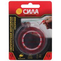 купить Скотч двухсторонний акриловый 12мм*1,5м прозрачный стойкий к УФ СИЛА в Самаре Скотч двухсторонний акриловый 12мм*1,5м прозрачный стойкий к УФ СИЛА