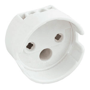 купить Патрон втычной G13 пластик белый TDM в Самаре Патрон втычной G13 пластик белый TDM