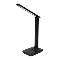 Светильник настольный свд 7Вт 2700-6500К 525лм черный подставка диммер сенсор USB аккумулятор Rexant