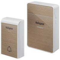 купить Звонок беспроводной открытая бежевый IP20/IP44  Navigator 36мелодий в Самаре Звонок беспроводной открытая бежевый IP20/IP44  Navigator 36мелодий
