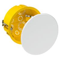 купить Коробка 80*45 круг гипсокартон с крышкой IP20 ШЭ  в Самаре Коробка 80*45 круг гипсокартон с крышкой IP20 ШЭ