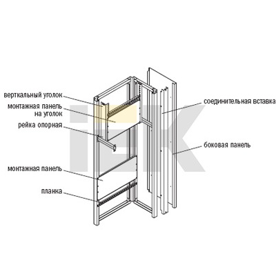 купить Уголок вертикальный 1750 TITAN (2шт) в Самаре Уголок вертикальный 1750 TITAN (2шт)