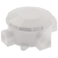 купить Коробка 70*30 круг белый IP42 с 3 входами в Самаре Коробка 70*30 круг белый IP42 с 3 входами