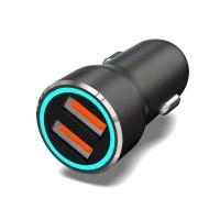 купить Автозарядка в прикуриватель USB-А +USB-А 12Вт LED-подсветка REXANT в Самаре Автозарядка в прикуриватель USB-А +USB-А 12Вт LED-подсветка REXANT