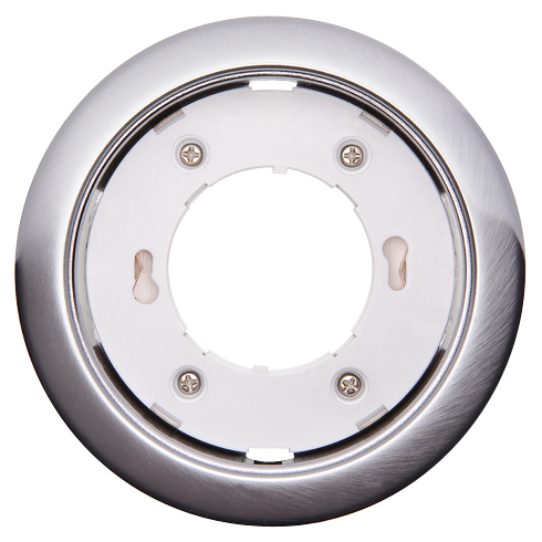 купить Светильник точечный GX53 круг хром матовый встраиваемый Jazzway в Самаре Светильник точечный GX53 круг хром матовый встраиваемый Jazzway