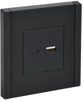 купить Фортепиано черный механизм USB A+C скрытая 2-ая 18Вт в Самаре Фортепиано черный механизм USB A+C скрытая 2-ая 18Вт