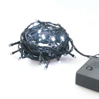 купить Гирлянда нить 5м белый 50свд с контроллером IP20 прозрачный провод 8 режимов в Самаре Гирлянда нить 5м белый 50свд с контроллером IP20 прозрачный провод 8 режимов