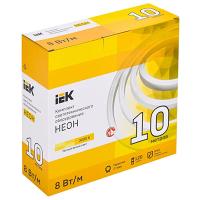 купить Неон 220В 8Вт/м 120свд/м 3000К 2835 IP65 IEK комплект 10 м в Самаре Неон 220В 8Вт/м 120свд/м 3000К 2835 IP65 IEK комплект 10 м