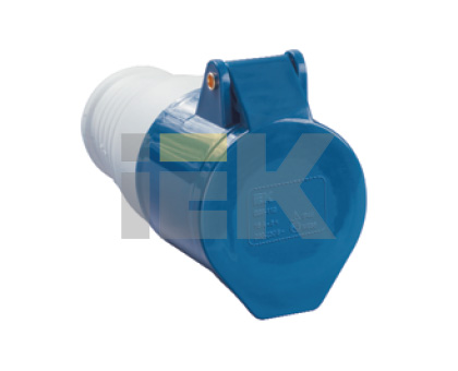 купить Розетка силовая переносная 16А 2P+PE IP44 ССИ-213 IEK  в Самаре Розетка силовая переносная 16А 2P+PE IP44 ССИ-213 IEK