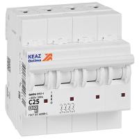 купить Автомат 4Р 25А C 4,5кА ВМ63 КЭАЗ OptiDin  в Самаре Автомат 4Р 25А C 4,5кА ВМ63 КЭАЗ OptiDin