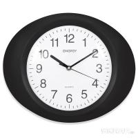 купить Часы настенные овал белый/черный ЕС-04 в Самаре Часы настенные овал белый/черный ЕС-04