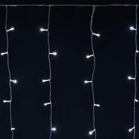 купить Гирлянда бахрома 4,5*0,7м белый 200свд соединяемая IP44 прозрачный провод  в Самаре Гирлянда бахрома 4,5*0,7м белый 200свд соединяемая IP44 прозрачный провод