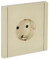 купить Фортепиано ваниль розетка скрытая 1-мест заземление IP20  в Самаре Фортепиано ваниль розетка скрытая 1-мест заземление IP20