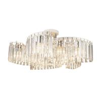 купить Светильник потолочный (люстра) 10*60Вт E27 белый в Самаре Светильник потолочный (люстра) 10*60Вт E27 белый