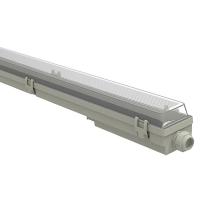 Светильник ДСП 1*1200мм прозрачный IP65 СПП-Т8-G13 INDUSTRY Gauss без ламп