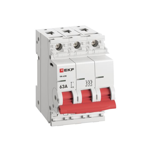 Выключатель нагрузки 3Р 63А ВН-63N EKF PROxima
