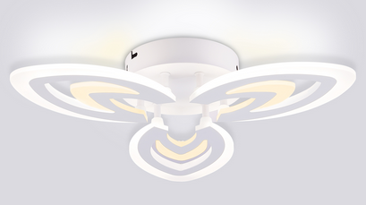 купить Светильник потолочный (люстра) свд 38Вт 3000К+6400К лм белый  в Самаре Светильник потолочный (люстра) свд 38Вт 3000К+6400К лм белый