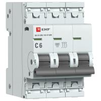 купить Автомат 3Р 6А C 6кА ВА47-63N EKF  в Самаре Автомат 3Р 6А C 6кА ВА47-63N EKF