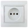 купить Плано белый розетка скрытая 1-мест IP20  в Самаре Плано белый розетка скрытая 1-мест IP20