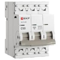 Автомат 3Р 50А C 4,5кА ВА47-63N EKF PROxima 