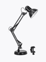 купить Светильник настольный 60Вт E27 черный подставка/струбцина Ultra LIGHT в Самаре Светильник настольный 60Вт E27 черный подставка/струбцина Ultra LIGHT