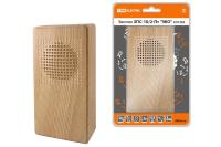 Звонок проводной открытая cветлое дерево IP30  TDM 1 мелодия