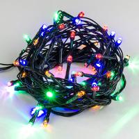 купить Гирлянда нить 2,8м мультицвет 20свд с контроллером IP20 зеленый провод 8 режимов в Самаре Гирлянда нить 2,8м мультицвет 20свд с контроллером IP20 зеленый провод 8 режимов