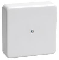 купить Коробка 75*75*20 квадрат белый IP40  без клеммников ИЭК, аналог9208731 в Самаре Коробка 75*75*20 квадрат белый IP40  без клеммников ИЭК, аналог9208731