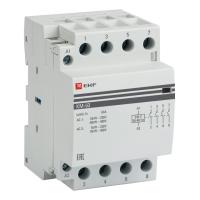 Контактор модульный 63А 230В 4НО КМ EKF