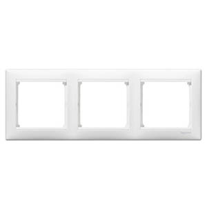 купить Валена белый рамка 3-ая горизонтально  в Самаре Валена белый рамка 3-ая горизонтально