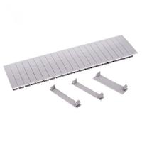 купить Заглушка под автомат 12 модулей серый в Самаре Заглушка под автомат 12 модулей серый