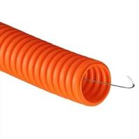 Труба гофра 32мм пнд 5м оранжевый DKC 