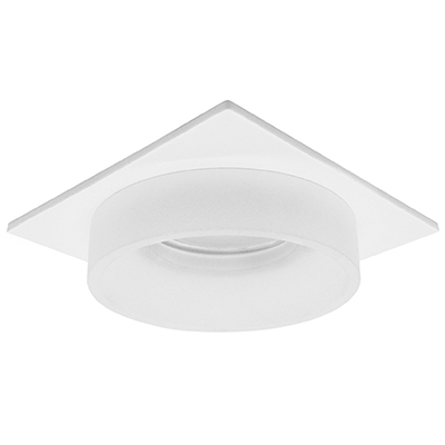 купить Светильник точечный G5.3 квадрат белый встраиваемый TECHNO SPOT в Самаре Светильник точечный G5.3 квадрат белый встраиваемый TECHNO SPOT