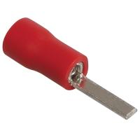 купить Наконечник штырь плоский 0,5-1,5мм2 4мм изолированный красный НпИш IEK 100шт в Самаре Наконечник штырь плоский 0,5-1,5мм2 4мм изолированный красный НпИш IEK 100шт
