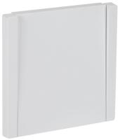 Фортепиано белый выключатель кнопочный 1кл скрытая 10А IP20 