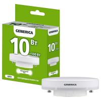 Лампа свд GX53 10Вт 4000К 1000лм таблетка матовая  GENERICA (IEK)