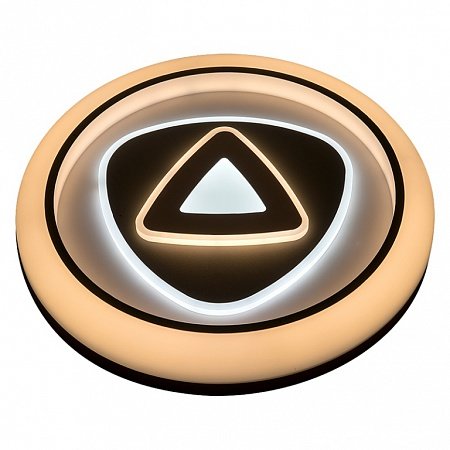 Светильник потолочный (люстра) свд 130Вт 3000К-4000К-6000К 5030лм белый пульт диммер Lumino 03