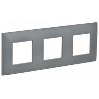 купить Сканди серый рамка 3-ая универсально  в Самаре Сканди серый рамка 3-ая универсально