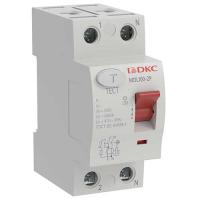 Выключатель дифференциальный (УЗО) 2Р 63А 100мА AC 10кА MDL100 DKC YON