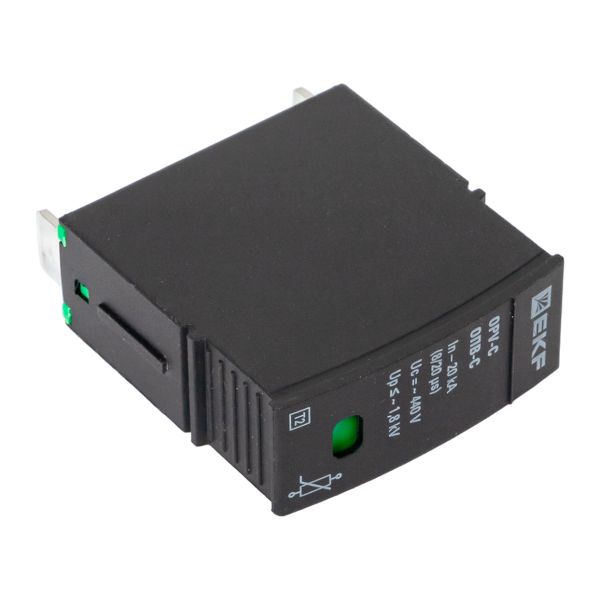 купить Ограничитель перенапряжения Сменный модуль к ОПВ 1Р 20/20кА 440В EKF в Самаре Ограничитель перенапряжения Сменный модуль к ОПВ 1Р 20/20кА 440В EKF