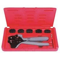 Клещи обжимные 0,25-10мм2 CTF КВТ с набором матриц