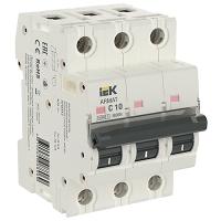 Автомат 3Р 10А C 6кА M06N IEK ARMAT 
