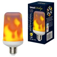 купить Лампа свд LED-L60-6W/Flame/E27/PLD01WH Uniel в Самаре Лампа свд LED-L60-6W/Flame/E27/PLD01WH Uniel