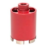 купить Коронка по бетону алмазная для дрелей с микроударом DCH-82MHS Micro Hit Laser M16 EKF Professional в Самаре Коронка по бетону алмазная для дрелей с микроударом DCH-82MHS Micro Hit Laser M16 EKF Professional