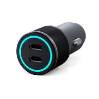 купить Автозарядка в прикуриватель USB-C +USB-C 75Вт LED-подсветка REXANT в Самаре Автозарядка в прикуриватель USB-C +USB-C 75Вт LED-подсветка REXANT