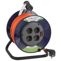купить Удлинитель 4-мест 40м ПВС 3*1 оранжевый катушка IP20 ЭРА  в Самаре Удлинитель 4-мест 40м ПВС 3*1 оранжевый катушка IP20 ЭРА