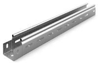 купить Лоток неперфорированный 50*50мм 0,55мм Ostec  в Самаре Лоток неперфорированный 50*50мм 0,55мм Ostec